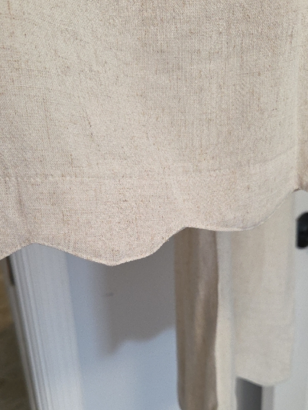 Umgee LMI Pants Linen Ankle Scallop - Picture 3 of 7